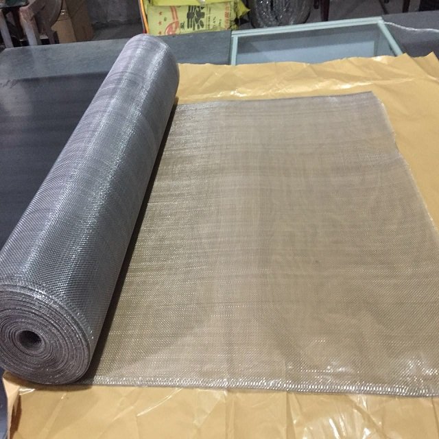 SUS 304 Good Quality Factory Stainless Steel Woven Mine Filter Screen Wire Mesh Wire Cloth 24*24mesh Stainless Steel Net Silver