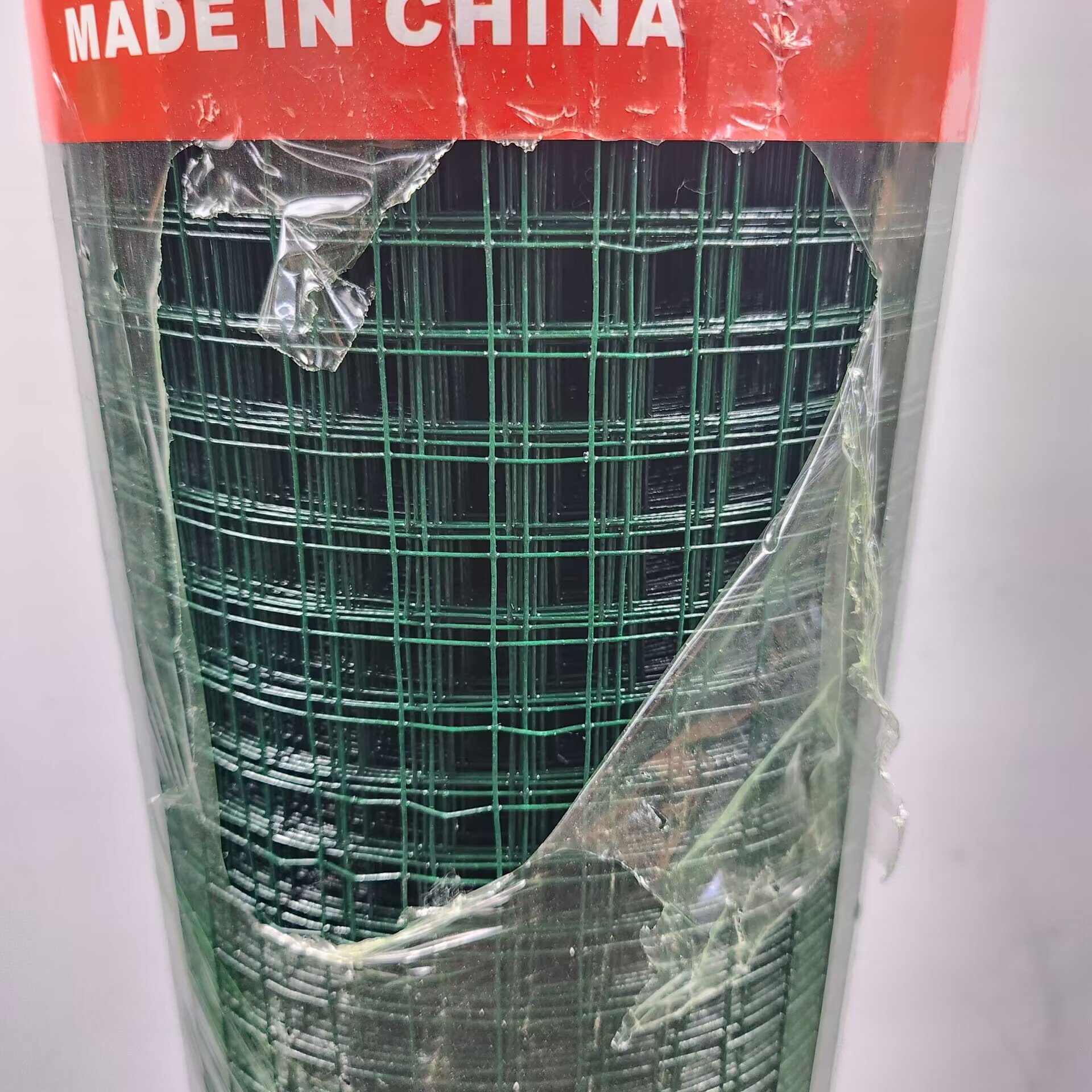 square iron wire mesh in rolls the length 25 meters 1/4 inch 1/2inch stainless steel welded wire mesh