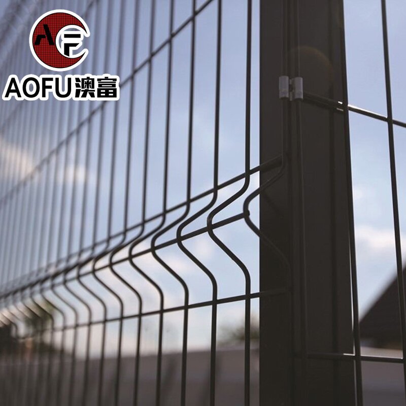 3d Curved Welded Steel Fence Durable PVC Coated High Quality Customized Size Green Galvanized Welded wire mesh