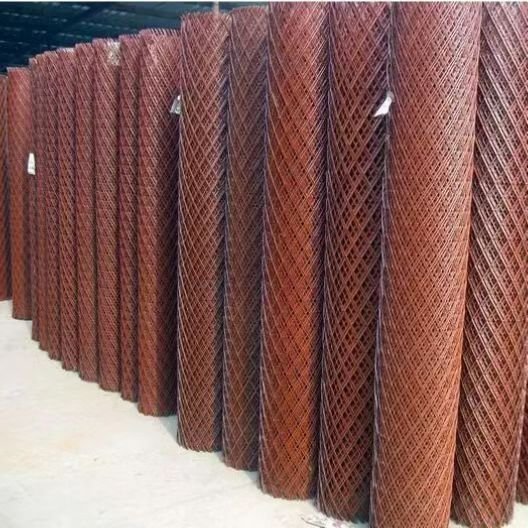 Heavy duty expanded sheet metal wire mesh diamond expanded metal mesh