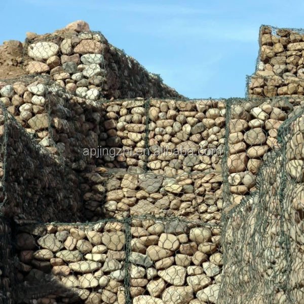 steel cage fence / stone cage fence / stone cage nets