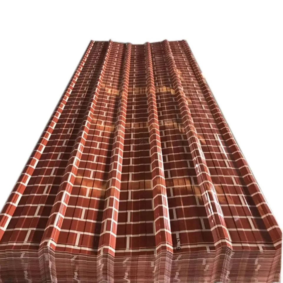 DX51D Cold Rolled PPGI Galvanized corrugated roofing steel sheet plate aluminum roofing sheet plate coil CGI Steel in hot sale