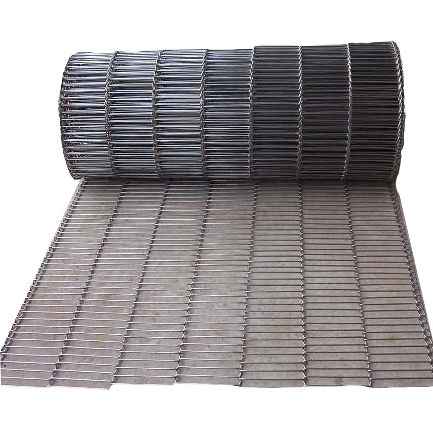 Heat Resistant 304 316 Stainless Steel Woven Conveyor Belt Wire Mesh Belt For Food Drying