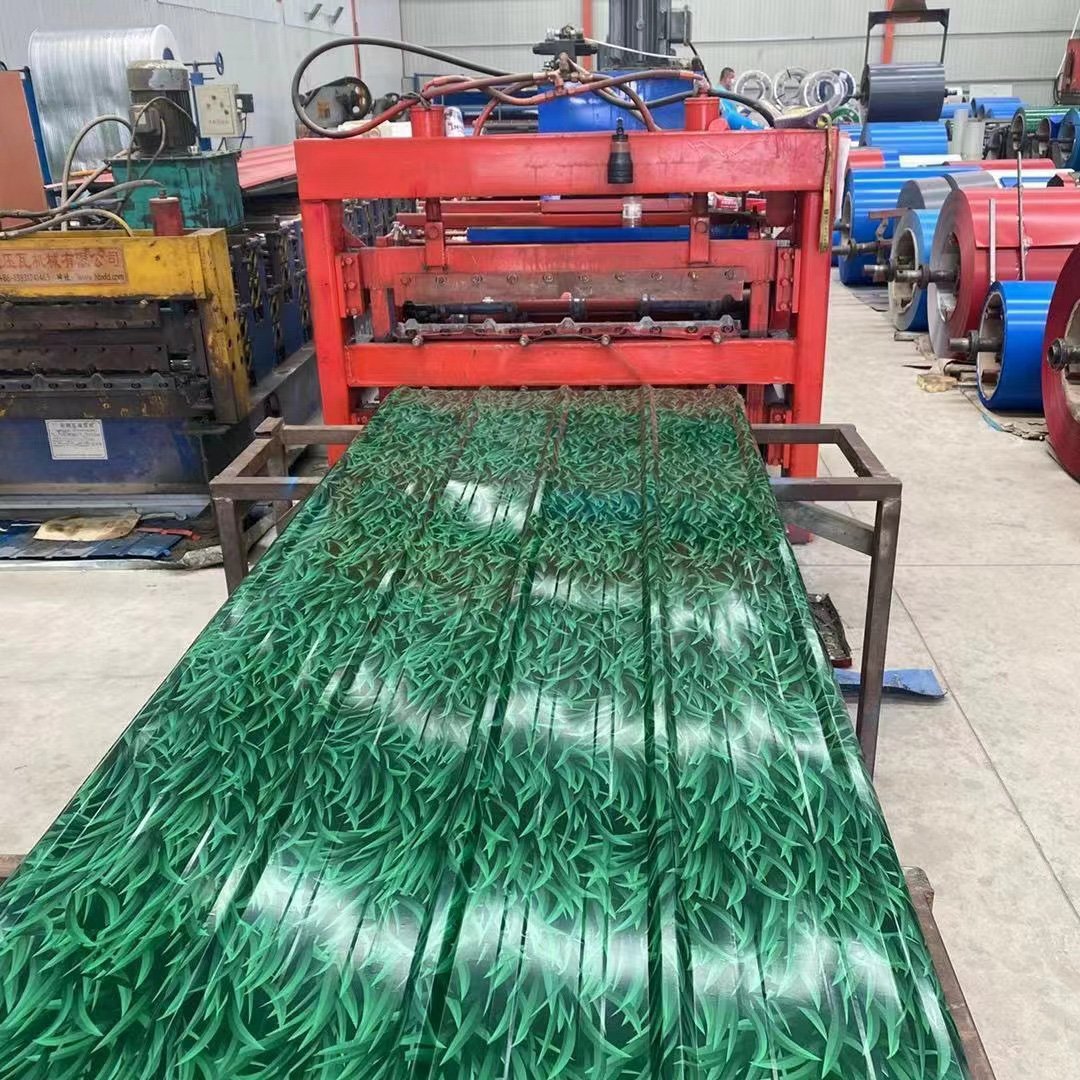 High Strength Galvanized Roofing Sheet PPGI Color Coated Corrugated Metal Steel Roof Sheet