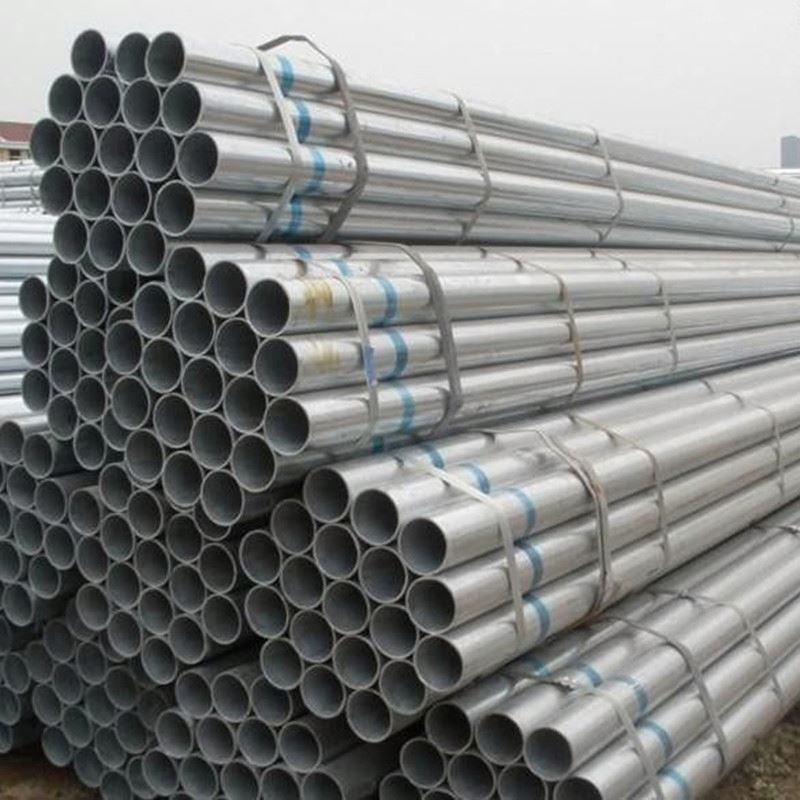 Factory direct sale low price galvanized steel pipe 4 inch round