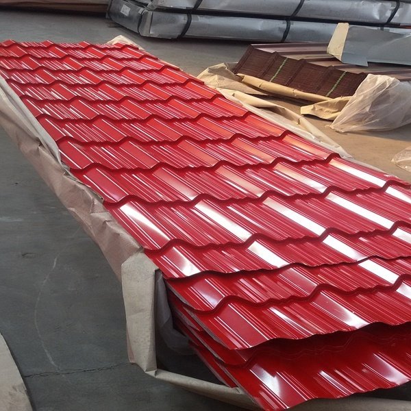 Prepainted GI / PPGI / PPGL Color Coated Galvanized Steel Roofsheet with Protective Plastic 22 Gauge Galvanized Sheet