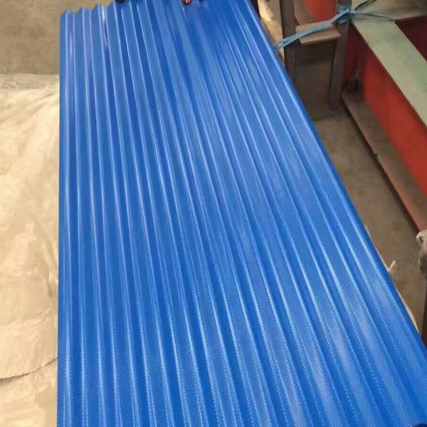 Prepainted GI / PPGI / PPGL Color Coated Galvanized Steel Roofsheet with Protective Plastic 22 Gauge Galvanized Sheet