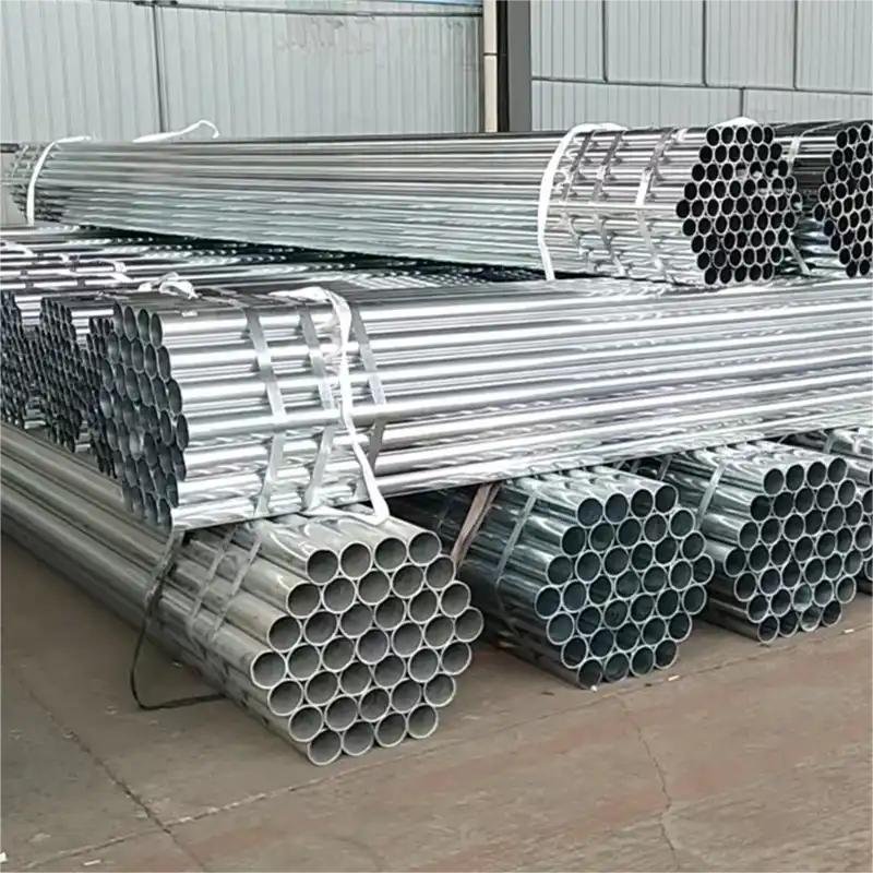 Manufacturers ensure quality at low prices galvanized steel pipe round