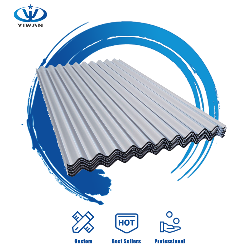 Corrugated Roofing Sheet 0.17mm 787 pcs Galvanized Roof Sheet Metal Zinc Roofing Material Carbon Steel Plate For African