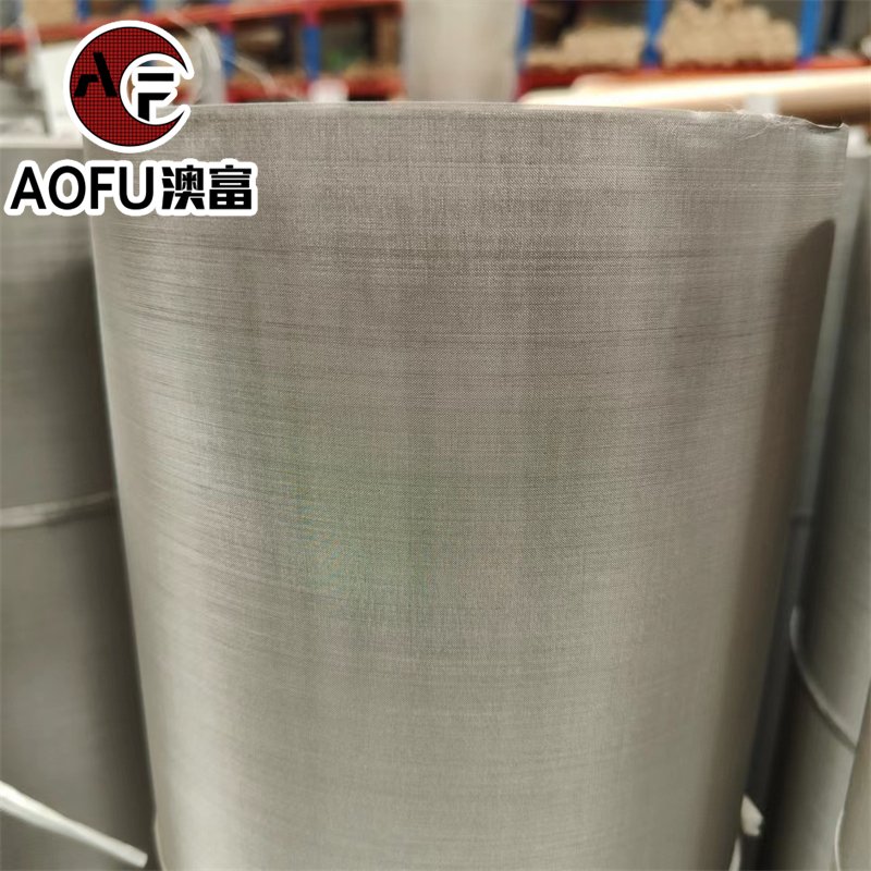 metal Weave 120 150 180 Mesh 316 316L Stainless Steel Wire Mesh Roll