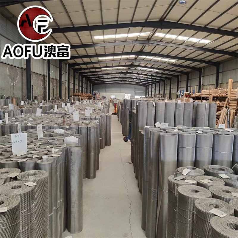 metal Weave 120 150 180 Mesh 316 316L Stainless Steel Wire Mesh Roll