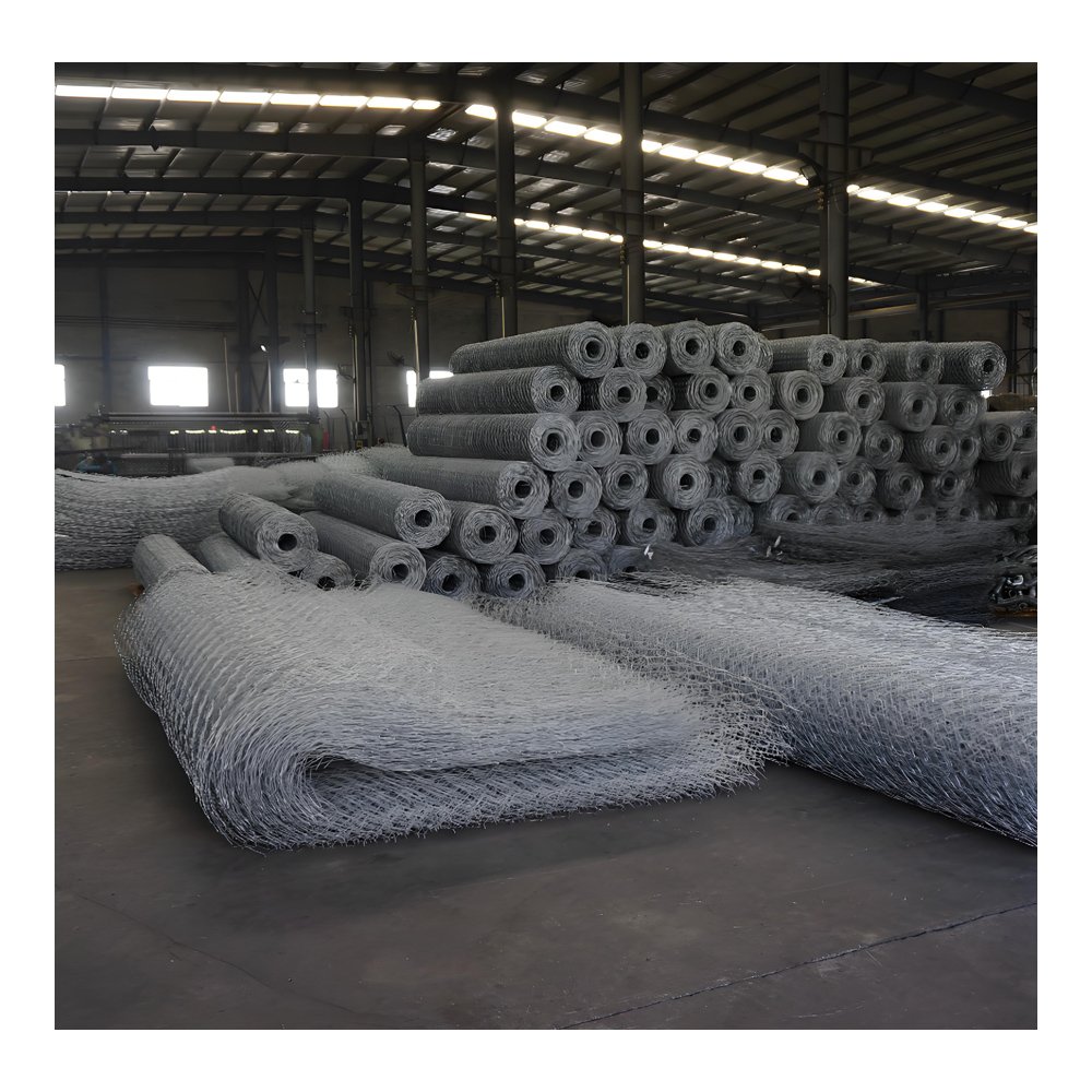 Wholesale 2.70mm Flexibly Operated Hexagonal Wire Netting Gabion Stone Fence Gabion Wire Mesh