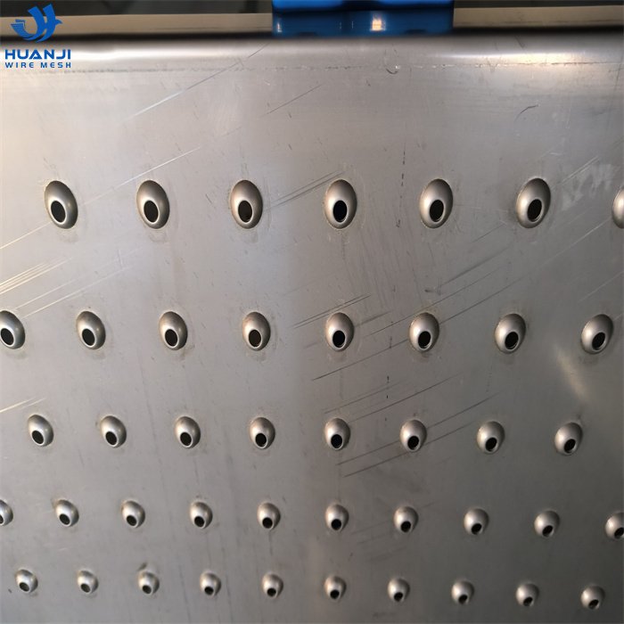 Round hole decoration galvanized perforated metal mesh