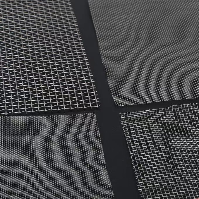 316 Stainless Steel Wire Mesh Filter Net Screen Cloth Metal Mesh Square Wire Netting Woven Mesh