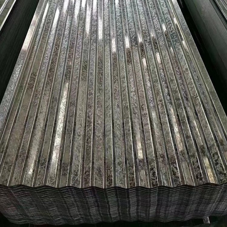 Galvanized with 10mm thickness 10 gauge galvalume corrugated sheet zinc galvanized sheet steel plate steel roofing to africa
