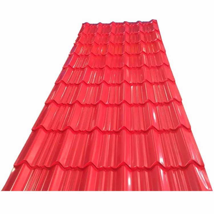 Factory Colorful Metal Zinc Painted Surface Roofing Sheet Ppgi galvanized Corrugated Steel Plate iron