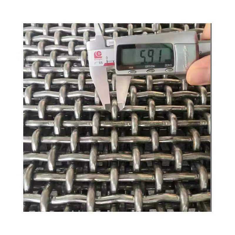 High Carbon Steel Crimped Stainless Steel Wire Mesh For Mining