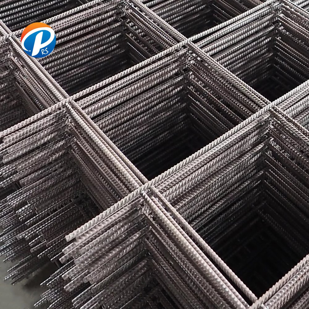 BS standard reinforcing steel wire mesh/ Concrete Reinforced steel bar welded mesh/ building foundation netting