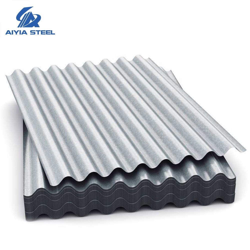 Low Price Galvanized Galvalume Aluzinc Gi GL Corrugated Steel Roofing Sheet Color Coated Galvanized Corrugated Sheet Metal