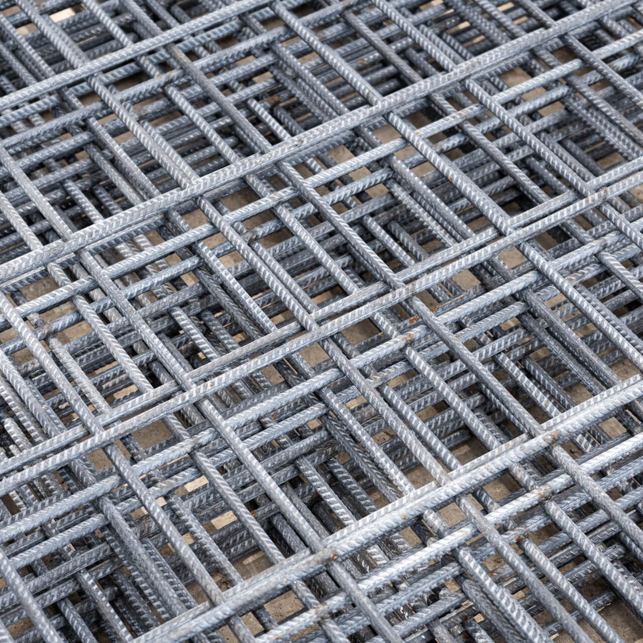 7mm long and cross bars used in monolithic construction steel wire reinforcing concrete mesh