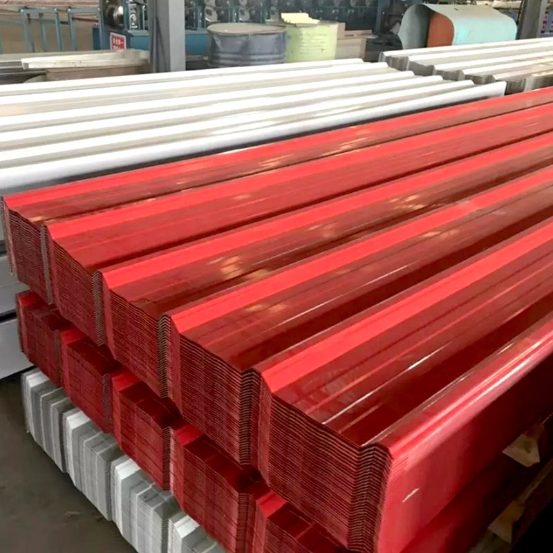 Cold Rolled Wave Galvalume Zinc Profiled Plate Tile Price DX51D Hot Dip Galvanized Corrugated Steel Roof Sheet