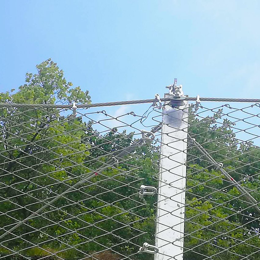 G45/2 65/3 80/4.5 Galvanized Steel Wire Mesh for Rockfall Protection Factory-Supplied Woven Rockfall Barrier