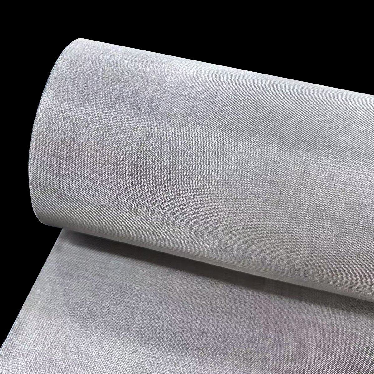 304 316 Stainless Steel Wire Mesh120mesh 0.08mm Wire Precise Fabricated Stainless Steel Woven Filter Mesh Screen mesh
