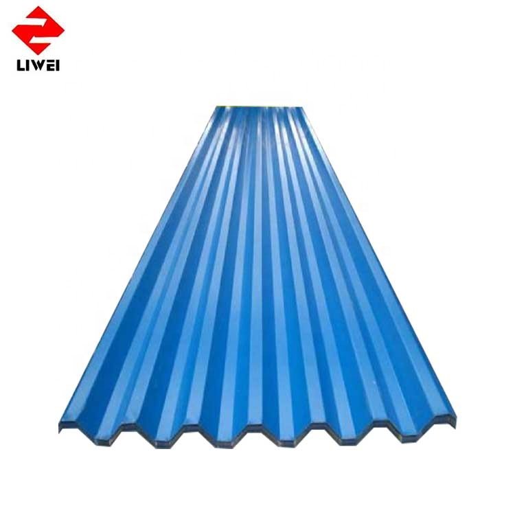 5052 Ral Color Coated Metal Roofing Sheets Full Hard Secondary PPGI Corrugated Metal Roofing Steel Sheet