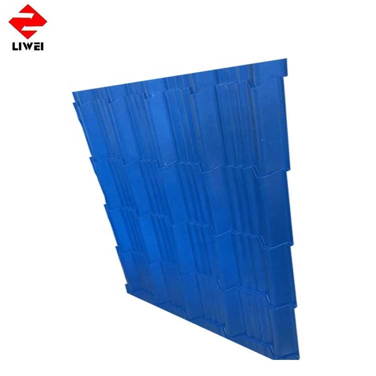 5052 Ral Color Coated Metal Roofing Sheets Full Hard Secondary PPGI Corrugated Metal Roofing Steel Sheet
