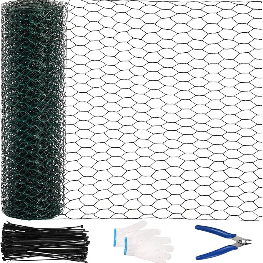 Weaving Hexagonal Wire Mesh Poultry Livestock Wire Netting for Chicken Fence Duck Goose Hexagonal Wire Netting