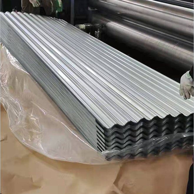 PPGI PPGL Galvanized Corrugated Steel Sheets for Walls Corrugated Roofing Metal Steel Sheet