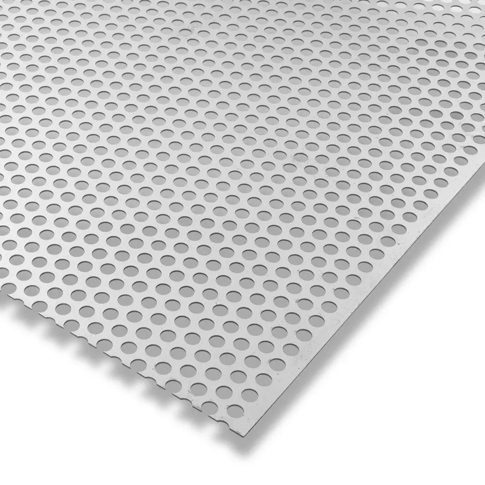 Lowes Sheet Metal Decorative Wire Mesh Iron Plate Punched Metal Mesh for Speaker Perforated Mesh Hot Dipped Galvanized Silver