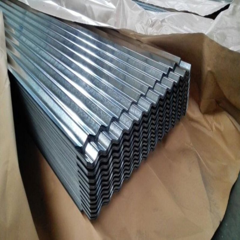 30-38 Gauge Galvanized Steel Roofing Sheets Corrugated GL Roofing Sheets with Zero Spangle ASTM Certified