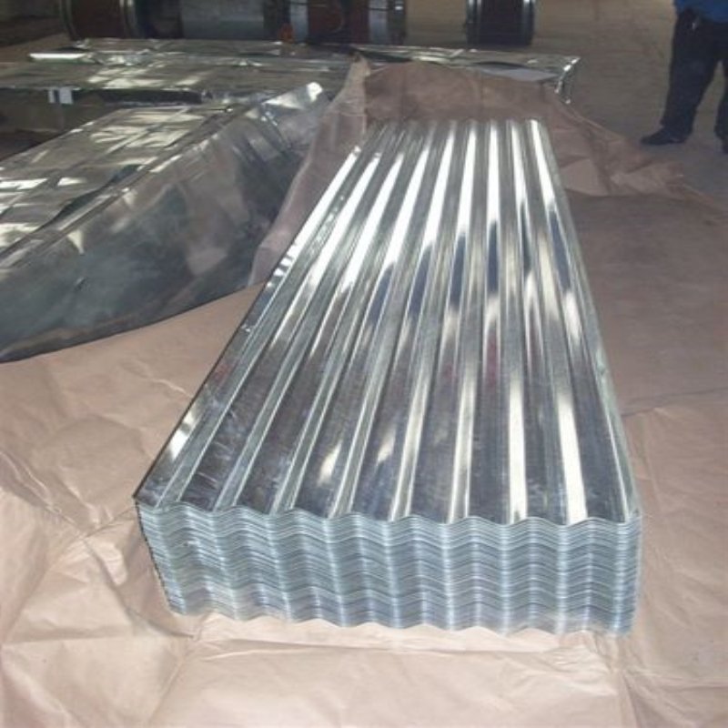 30-38 Gauge Galvanized Steel Roofing Sheets Corrugated GL Roofing Sheets with Zero Spangle ASTM Certified