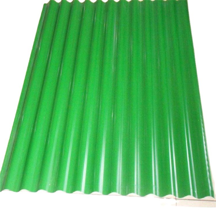 22 24 Gauge Thickness Galvanized Corrugated PPGI Steel Roofing Sheet