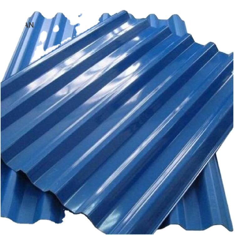 22 24 Gauge Thickness Galvanized Corrugated PPGI Steel Roofing Sheet