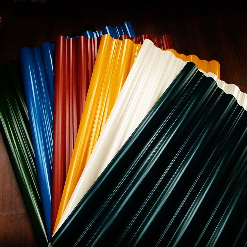 High Quality Color Coated Galvanized Steel Roofing Sheet Full Hard Corrosion Resistance 0.12-0.3mm Thickness Roofing Sheet