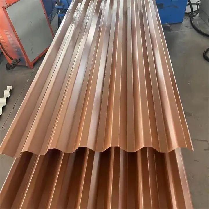 PPGI Manufacturer Galvanized Corrugated Iron Steel Color Coated Roof Sheet 0.55mm Corrugated Roof Sheet