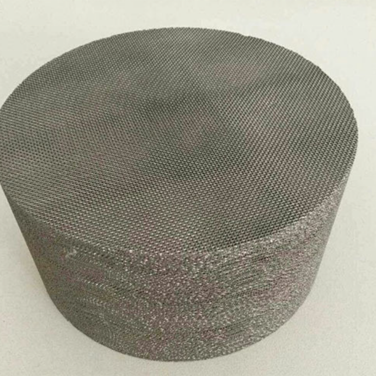 Factory price 304 316 custom shape circular filter bag rubber for stainless steel filter disk mesh