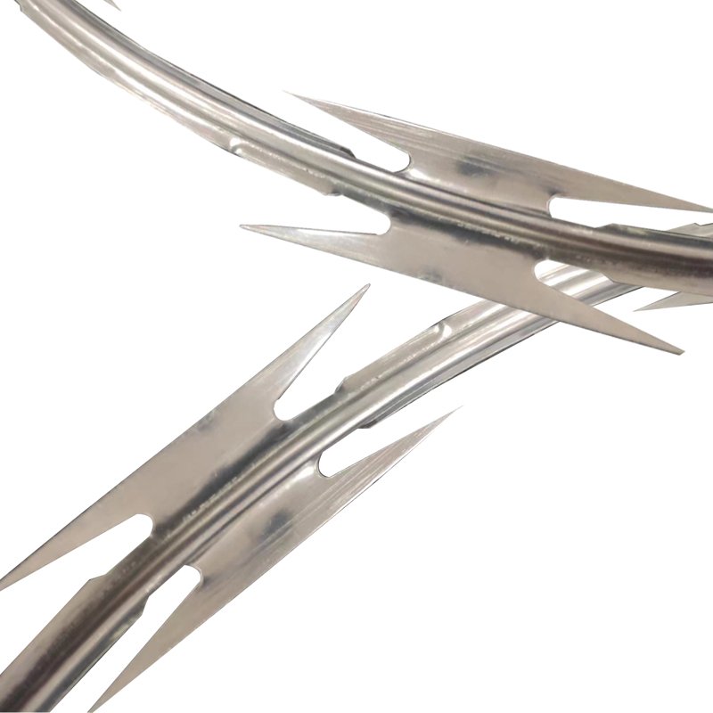 Factory Direct Galvanized razor barbed wire stainless steel Wire Mesh