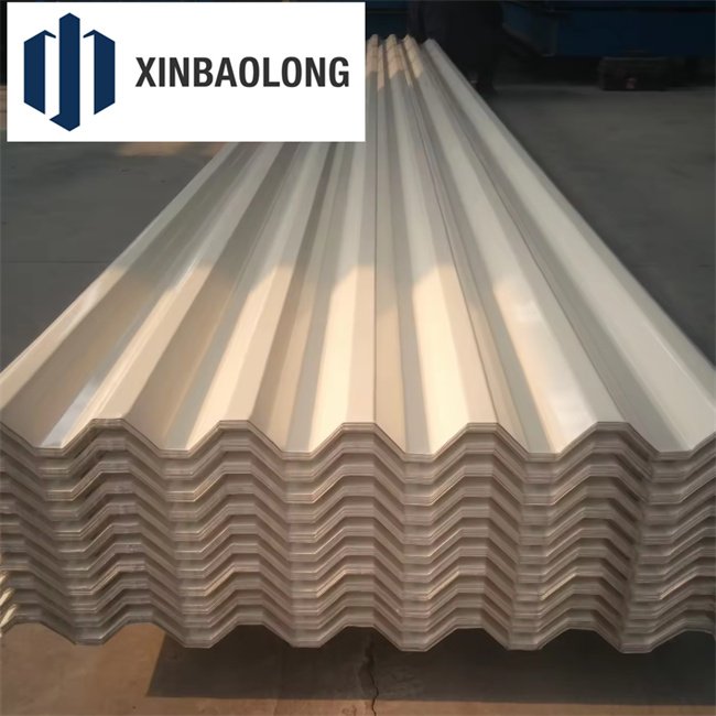 Width 100mm-1500mm Roofing Sheet Coated Color Painted PPGI Building Material Galvanized Steel Roof Plate