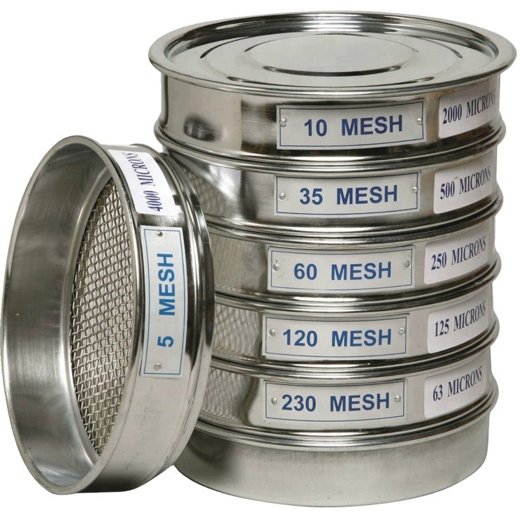 Support Sample Any Hole Size Metal Stainless Steel Round Square Shape Woven Wire Mesh Sieve