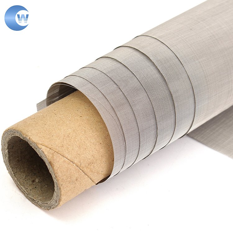 SUS 304 316 Stainless Steel reverse dutch Wire Mesh20 micron aperture Liquid Filter mesh for Plastic Extruder