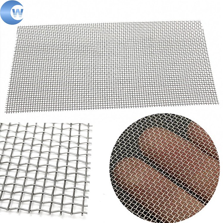 SUS 304 316 Stainless Steel reverse dutch Wire Mesh20 micron aperture Liquid Filter mesh for Plastic Extruder