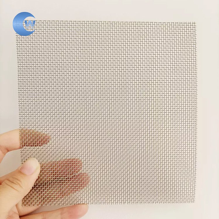 SUS 304 316 Stainless Steel reverse dutch Wire Mesh20 micron aperture Liquid Filter mesh for Plastic Extruder