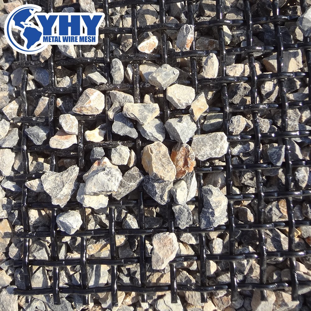 High Tensile Hooked Heavy Duty Wire Mesh Screens for Industry Mining