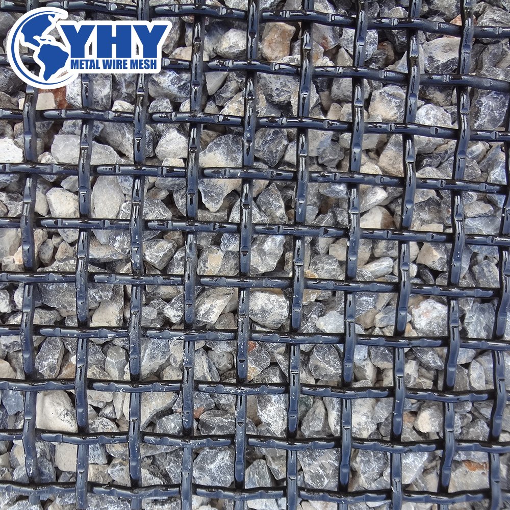 High Tensile Hooked Heavy Duty Wire Mesh Screens for Industry Mining