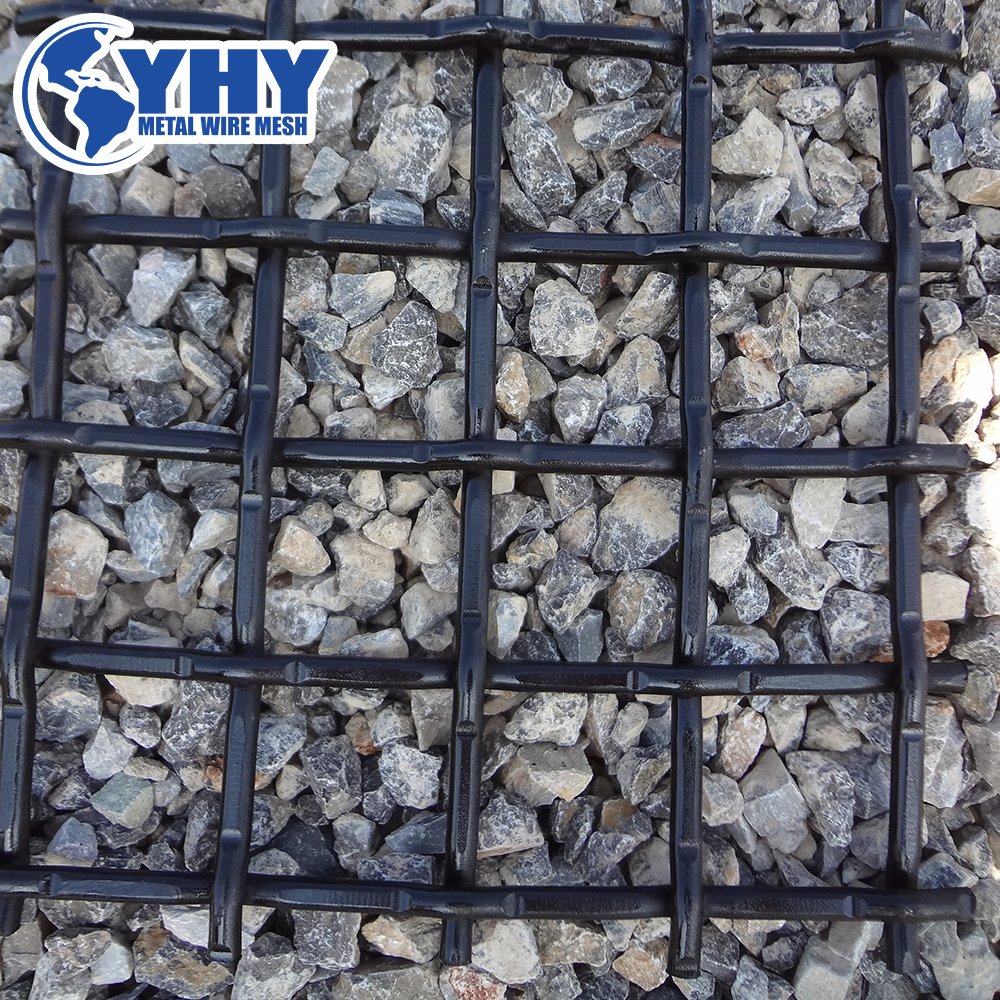 High Tensile Hooked Heavy Duty Wire Mesh Screens for Industry Mining