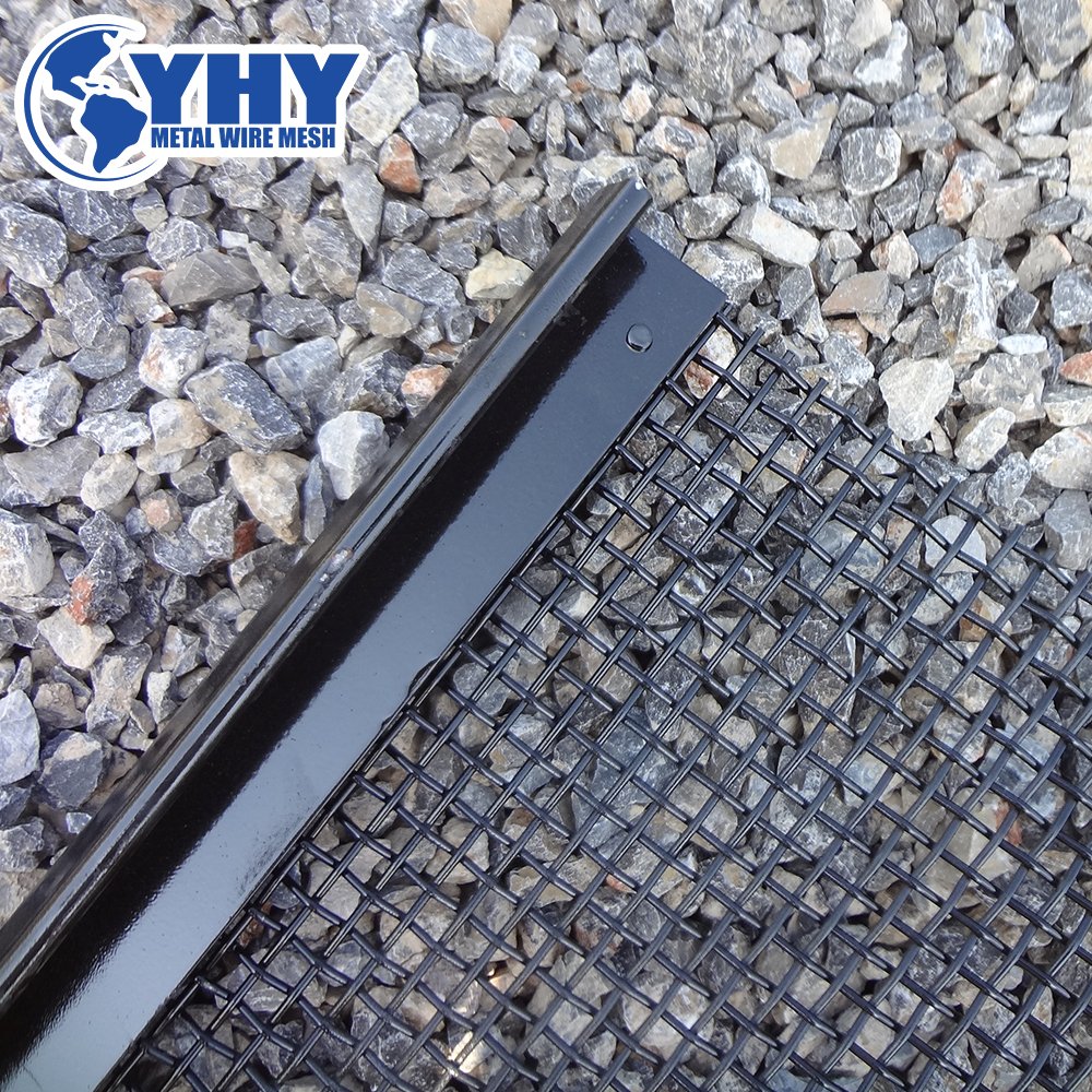 High Tensile Hooked Heavy Duty Wire Mesh Screens for Industry Mining
