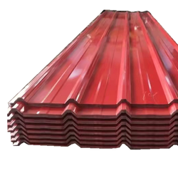 Roof tile 0.5mm thick ppgi zink galvanized 20 gauge corrugated steel roofing sheet